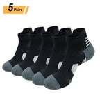 Fitness Sport Socks Non-Slip Cushioned Quick Dry Running Socks 3 Pairs