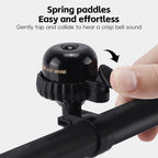 WEST BIKING Mini Thumb Bike Bell Retro Copper Bicycle Handlebar Bell