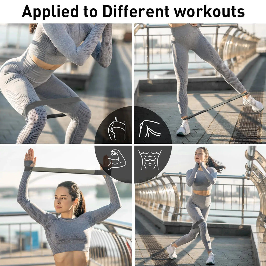Latex Yoga Resistance Bands Hip Lift Glute Thin Legs & Bodybuilding