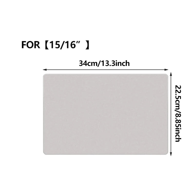 Laptop Keyboard Cover Microfiber 15 16 Inch Dustproof Waterproof Cloth