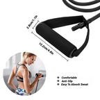 Resistance Bands with Handles – Exercise & Workout Bands for Home Strength Training