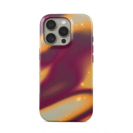 Luxury Mermaid Lines Double-Layer Case for iPhone 17 16 15 14 Pro Max