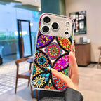 Indian Mandala Silicone Soft Case for iPhone 17 16 15 14 Pro Max Cover