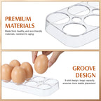 Egg Storage Box Fridge Egg Holder Tray