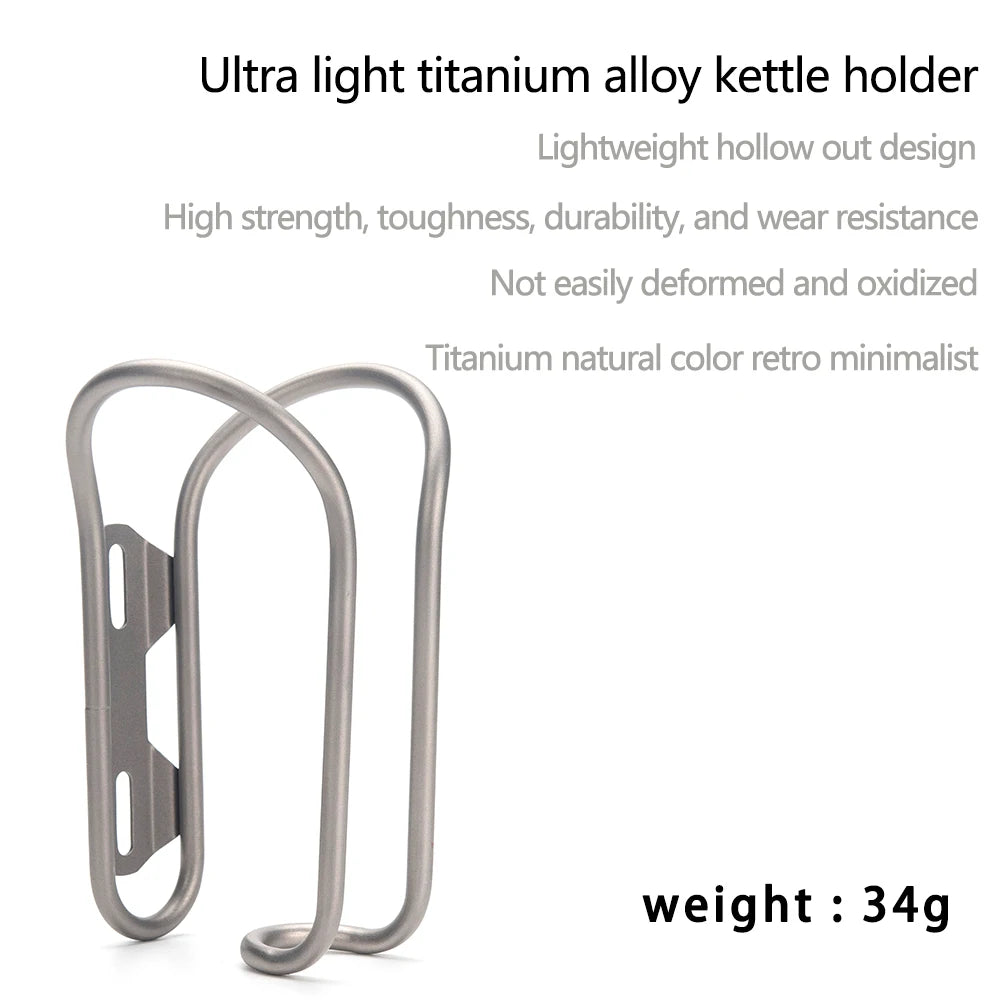 Ultralight Titanium Bike Bottle Cage MTB Road Cycling Holder