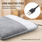 Winter Electric Foot Heating Pad Soft Washable Flannel Warmer Constant Heat