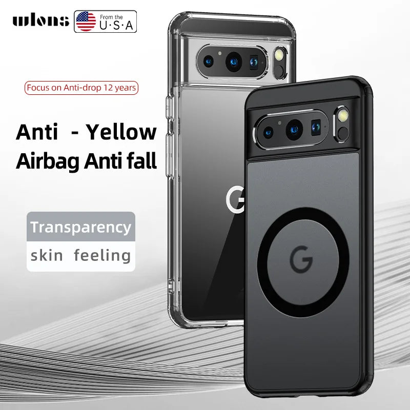 Magnetic Wireless Charging Case For Google Pixel 10 9 Pro 8A 7A Main image