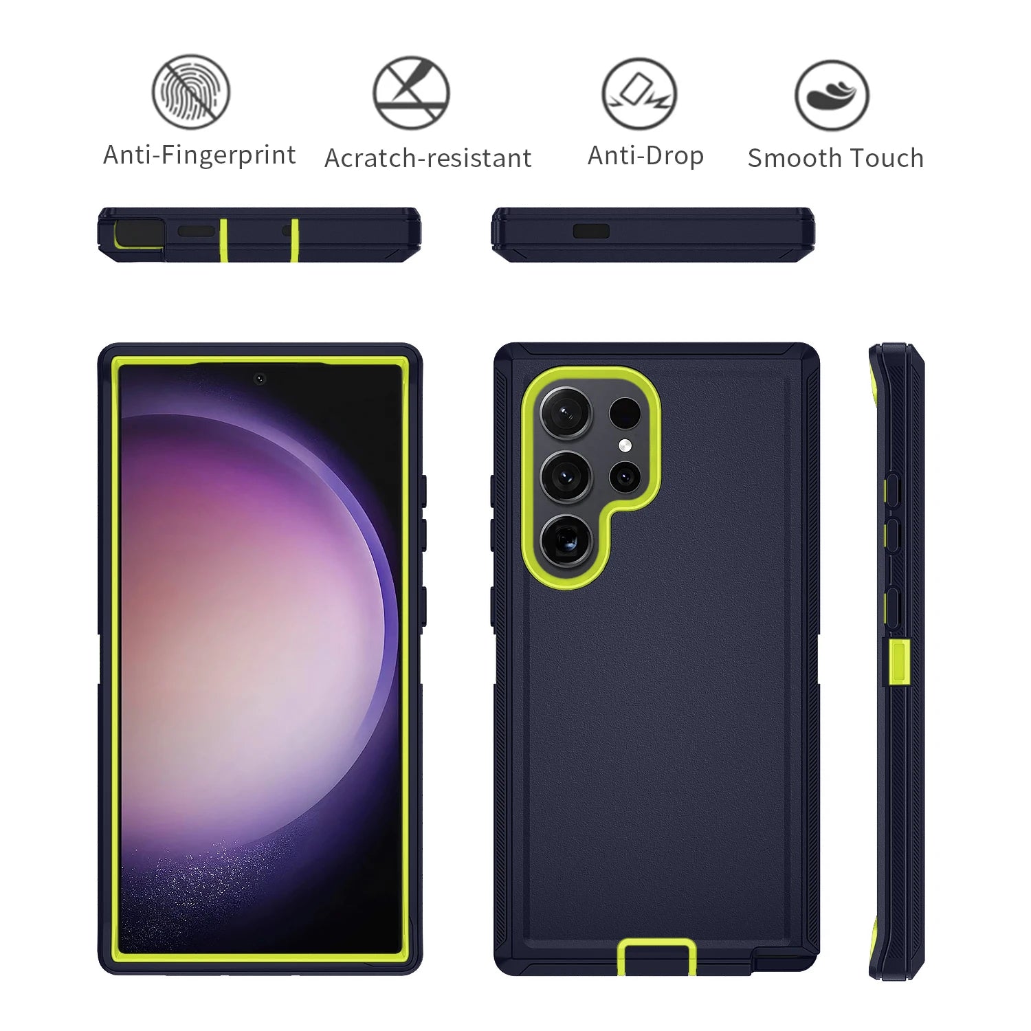 Armor Shockproof Case for Samsung Galaxy S20 S21 S22 S23 S24 S25