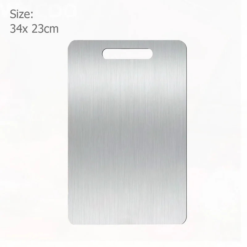 WXCOO Stainless Steel Cutting Board Double-Sided