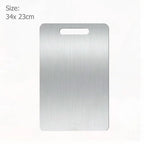 WXCOO Stainless Steel Cutting Board Double-Sided