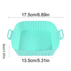 Air Fryer Silicone Liners Reusable Non-Stick Basket & Pizza Baking Tray
