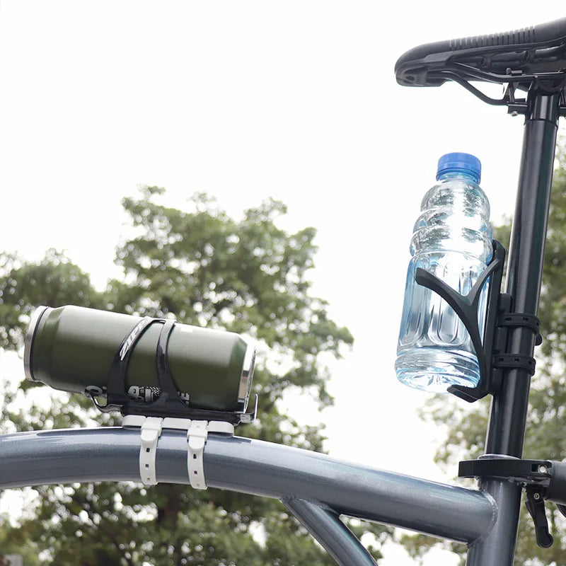 Bike Bottle Cage Mount Adapter Seatpost Frame Holder Universal
