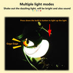 Cartoon Yellow Duck Bike Bell LED Helmet Duck Bicycle Accessory