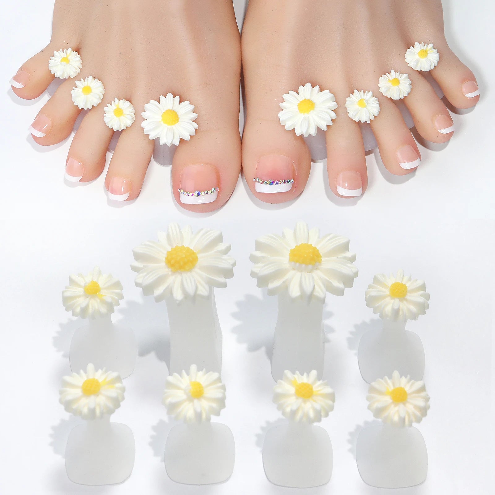 Silicone Toe Separator Pedicure Foot Care