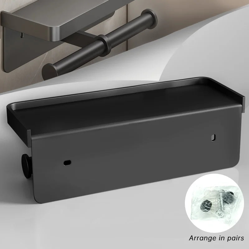 Aluminum Toilet Paper Holder