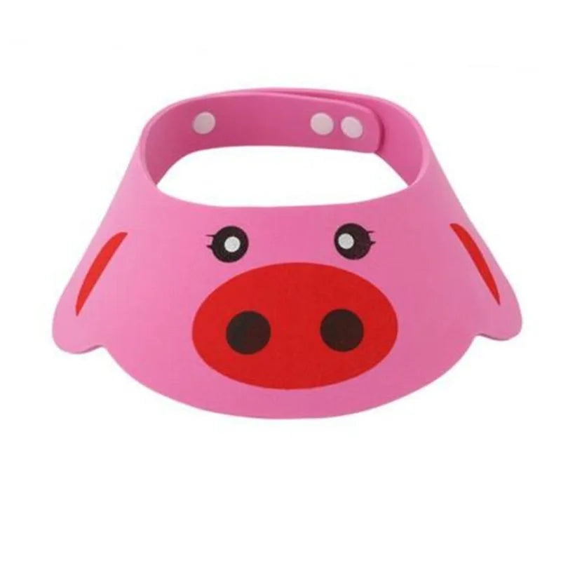 Adjustable Baby Shampoo Cap Waterproof Bath Hat