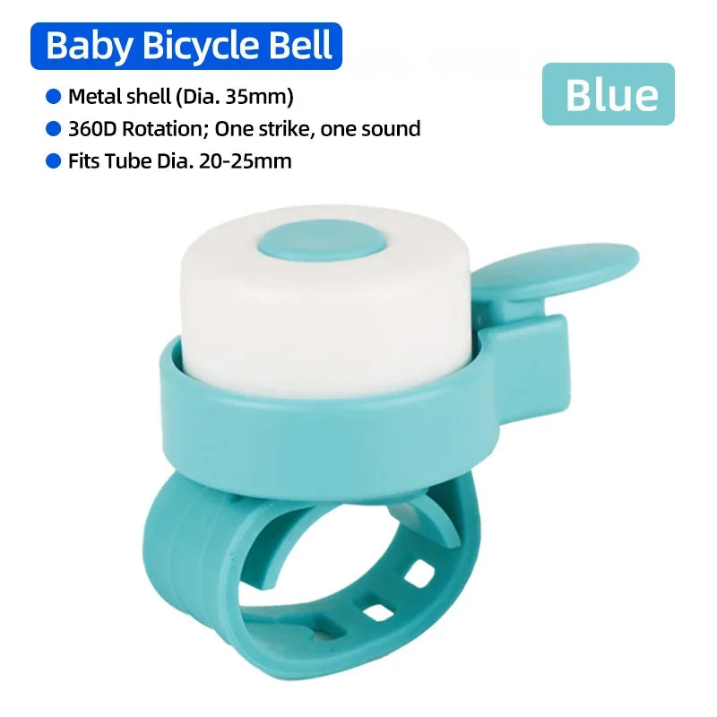 Deemount Kid Bike Bell High Volume Cycling Warning Bell for Kids