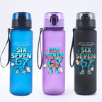 67 Six Seven Cartoon Kids Water Bottle Sports Cup