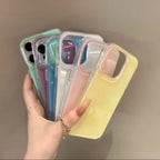 Candy Silicone Bumper Case for iPhone 11 12 13 14 15 16 17 Pro Max
