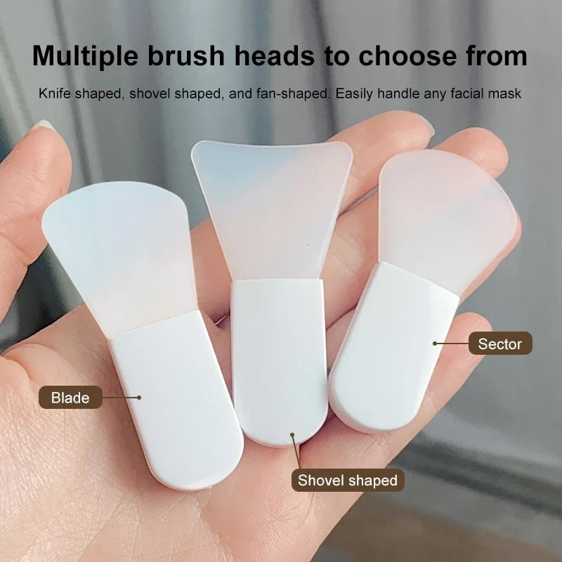 Multiple Silicone Mask Brush Heads Professional Facial Skin Care Tools