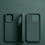 Luxury Liquid Silicone Shockproof Case for iPhone 11-16 Pro Max