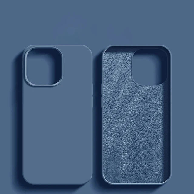 Shockproof Silicone Case for iPhone 11 12 13 14 15 16 17 Pro Max