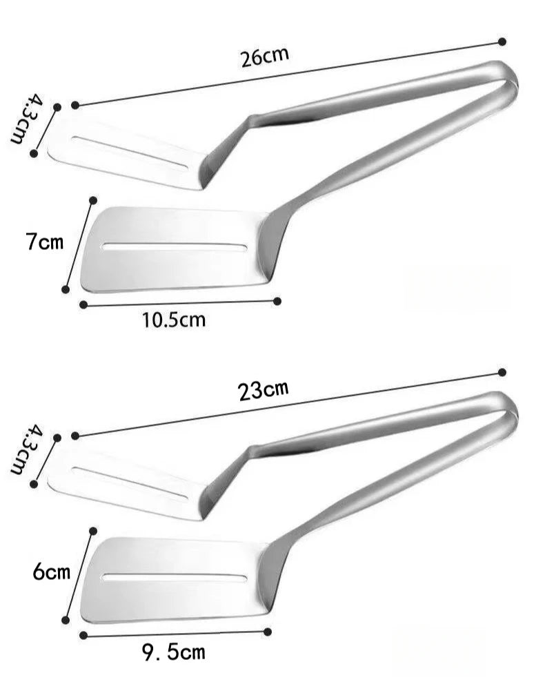 304 Stainless Steel Kitchen Tongs UK Steak BBQ Food Clip Tool