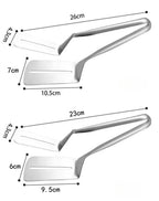 304 Stainless Steel Kitchen Tongs UK Steak BBQ Food Clip Tool