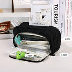 Large Capacity Pencil Case Stationery & Cosmetics Storage Bag