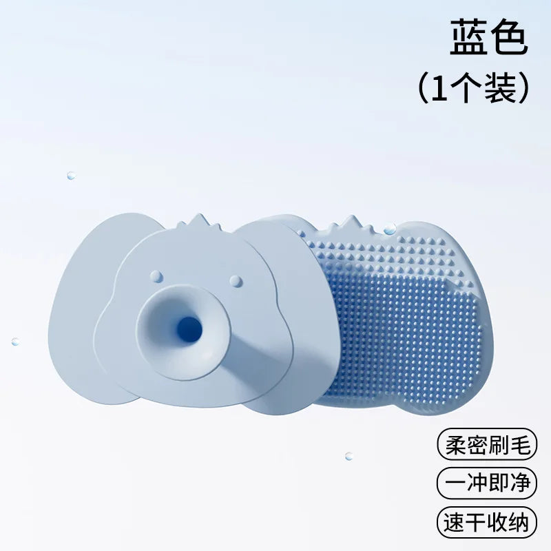 Baby Silicone Shampoo Brush Soft Scalp Massager & Hair Comb