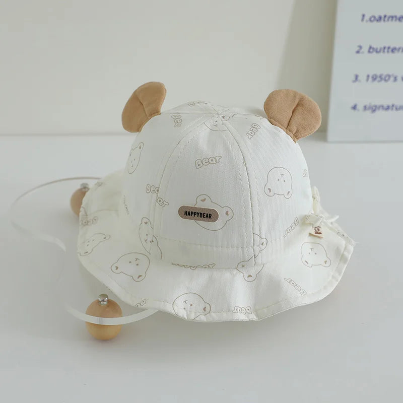 Cartoon Baby Fisherman Hat UK Infant Sun Cap 3–12 Months