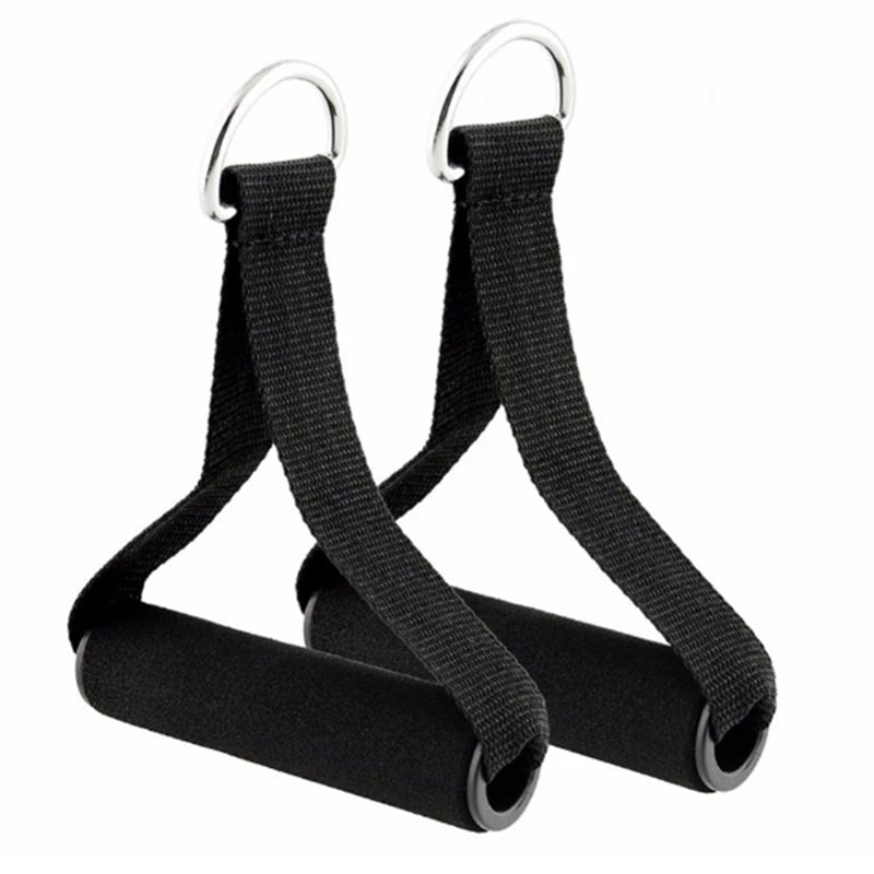 Resistance Band Handles Anti Slip Grip Heavy Duty Gym Cable Handles
