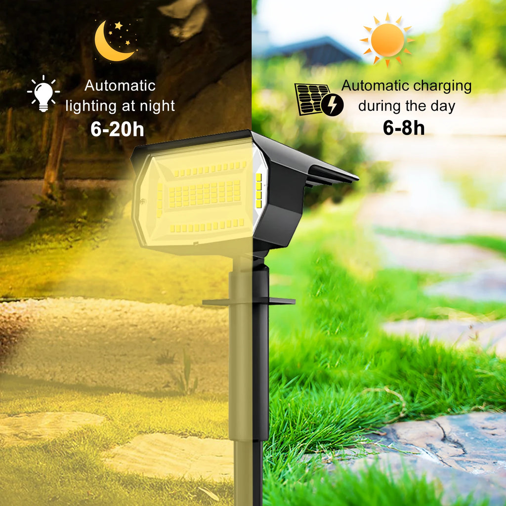 72/68 LED Solar Landscape Lights
