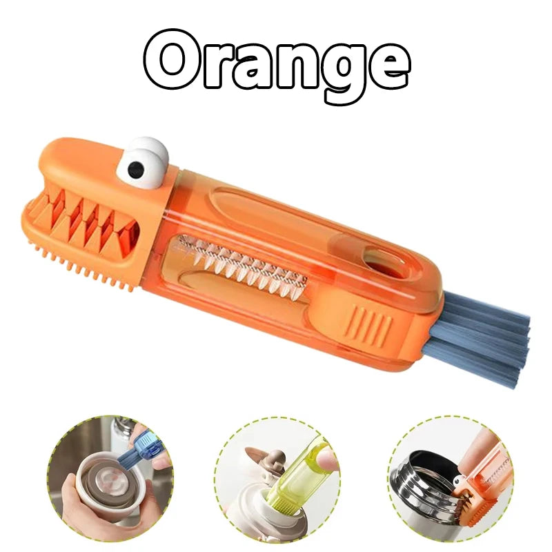 3-in-1 Bottle Cleaning Brush Straw & Lid Cleaner