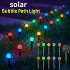 30 LED Solar Bubble Ball String Lights for Garden Patio Decor