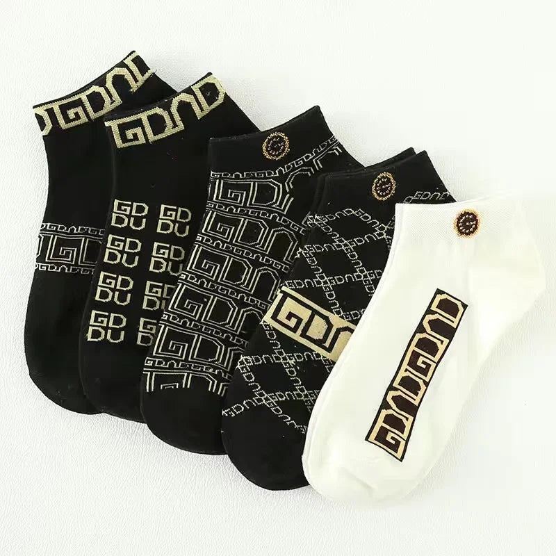 Men's Thin Breathable Low Cut Socks 5 to 10 Pairs Anti Odor Moisture Wicking
