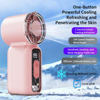 Mini Rechargeable Handheld Fan UK High-Speed Quiet Cooling Fan