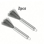 Multi-Functional Cleaning Brush Steel Handle Brush