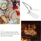 Stainless Steel Serving Tongs UK Buffet Food & Kitchen Tongs