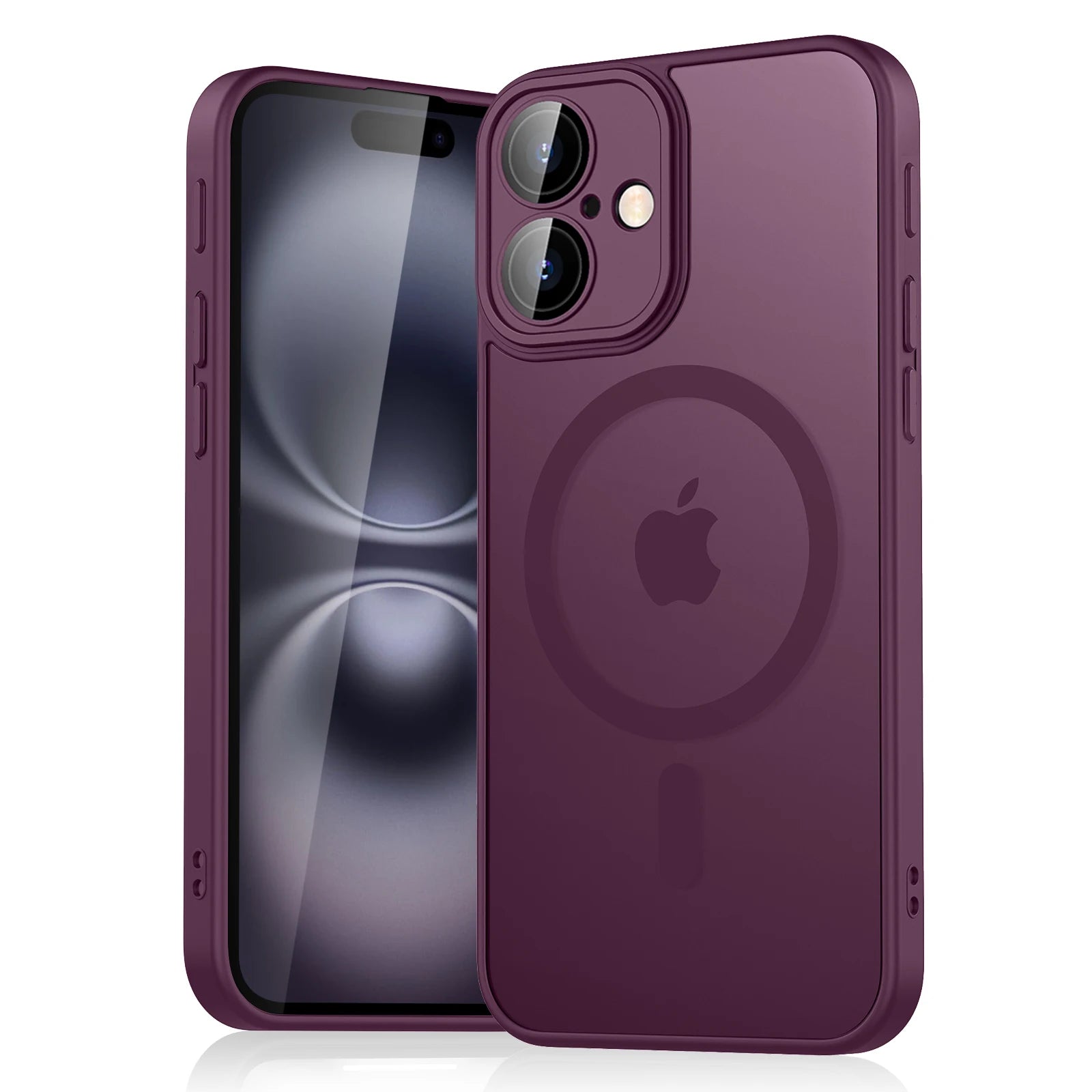 Premium Matte Magnetic Case for iPhone 11-16 Wireless Charge