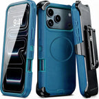 Shockproof iPhone Case – Dual Layer Armour Belt Clip