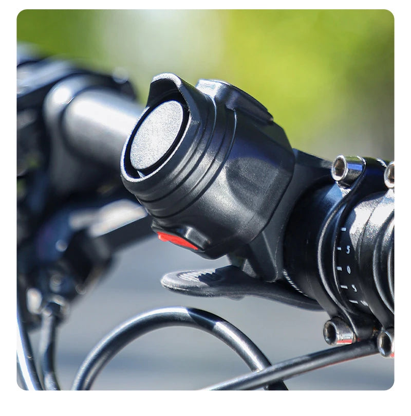 WEST BIKING USB Rechargeable Electric Bike Bell Safety Warning Horn Main image