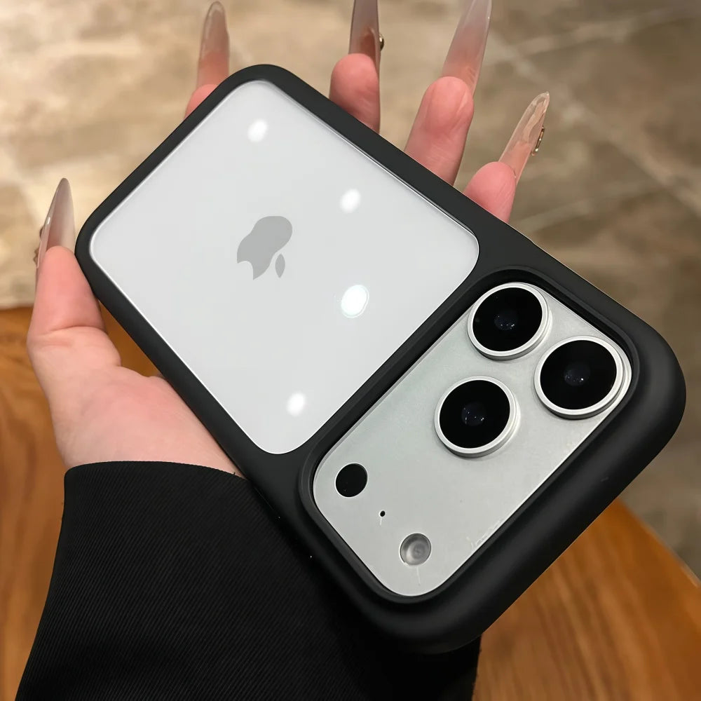 Clear iPhone Case Shockproof Crystal Cover