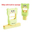 1PC Cartoon Bear Design Hands-Free Mini Mop Home Bathroom Cleaner & Cute Lazy-Friendly Desktop Stain-Removing Cloth Foldable Mop