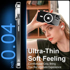 Ultra Slim Clear Magnetic Case for iPhone 16 15 14 13 12 11 Pro Max