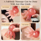 Octopus Head Massager Comb UK Acupressure & Gua Sha Tool