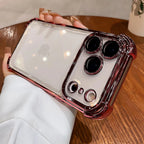Shockproof iPhone Case | Electroplated Cover with Camera Protection