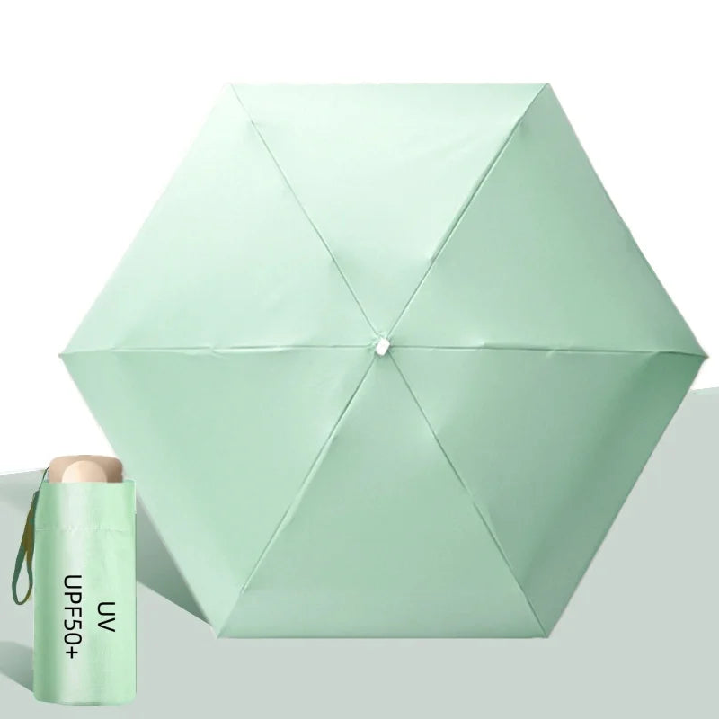 Buy UPF50+ Mini Pocket Umbrella UV Protection Travel Umbrella