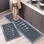 Kitchen Floor Mat UK Soft Washable Anti-Slip Area Rug