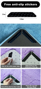 Anti-Slip Diatomite Kitchen Mat Super Absorbent Long Floor Rug